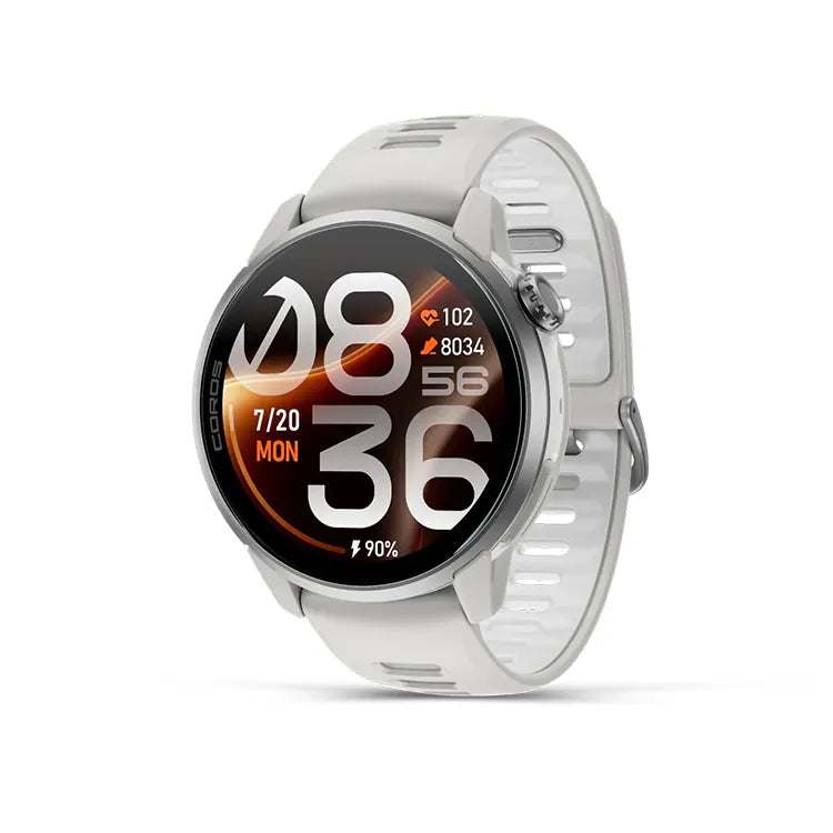 Coros pace 4 pro smart sport watch white silicon