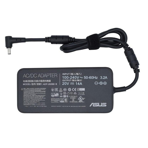 asus rog 280w notebook charger 圓頭