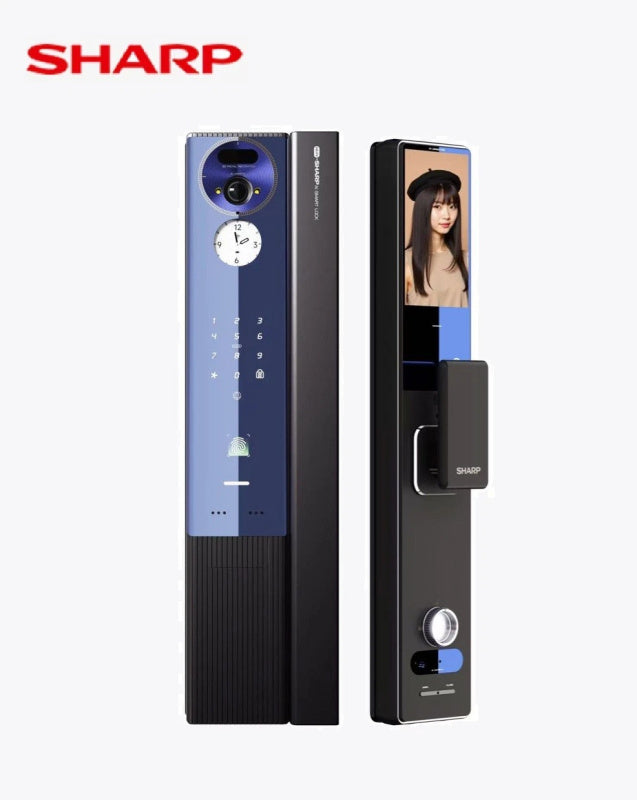 SHARP H5-FV 掌靜脈及人臉識別全自動智能門鎖