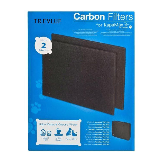 Fellowes Trevluf PT65 Carbon Filters for KapaMax pet air purifier 