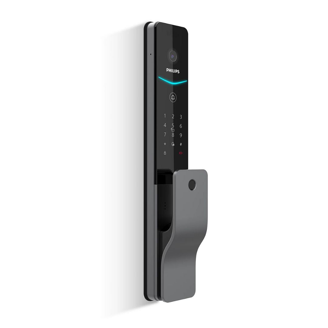 Philips 飛利浦 Alpha Plus DDL704-FVP 3D人臉識別智能門鎖連螢幕貓眼