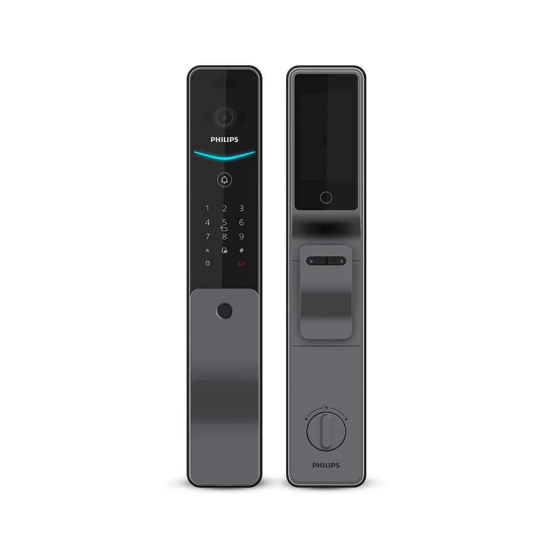 Philips 飛利浦 Alpha Plus DDL704-FVP 3D人臉識別智能門鎖連螢幕貓眼