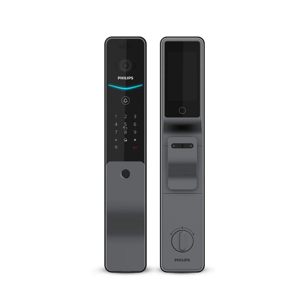Philips 飛利浦 Alpha Plus DDL704-FVP 3D人臉識別智能門鎖連螢幕貓眼
