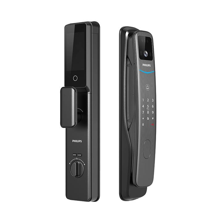 Philips 飛利浦 DDL702-FVP 全自動人臉識別電子鎖連貓眼螢幕